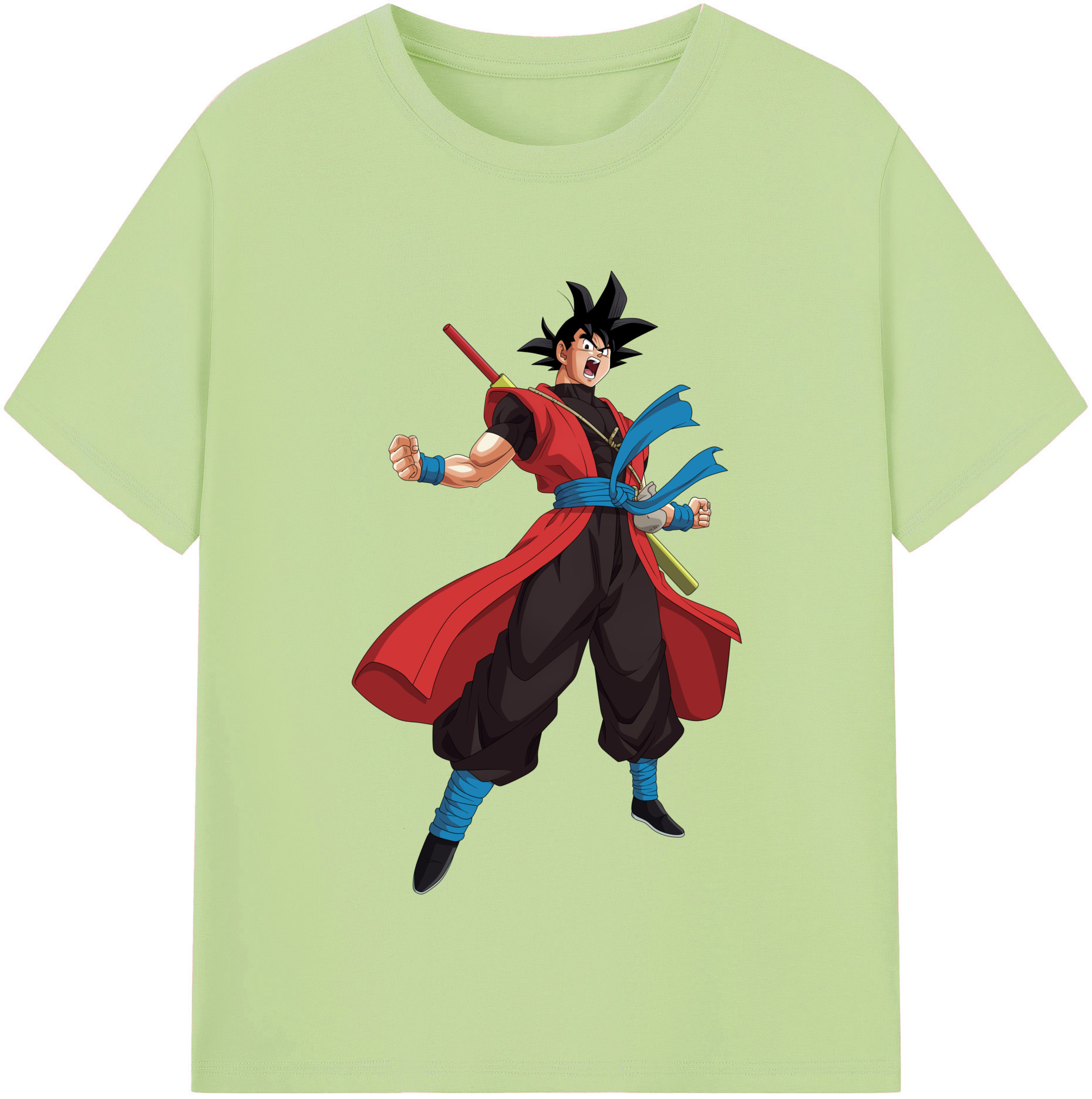 （画像用） ドラゴンボール 孫悟空（そん ごくう）Son Goku カカロット DRAGON BALL Kakarotto 綿100％半袖Tシャツ（フロントプリント）